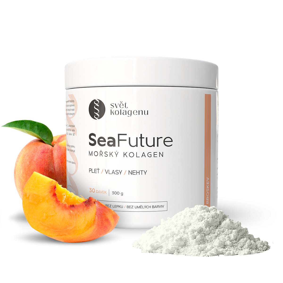 Mořský kolagen SeaFuture 3500 - broskev