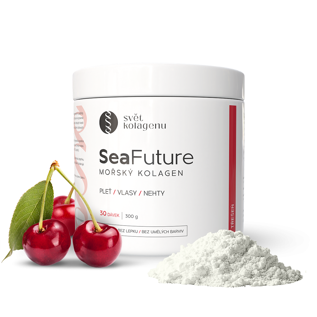 Mořský kolagen SeaFuture 3500 - třešeň